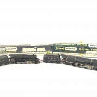 2 X Boxed Wrenn 00 Gauge Locomotives. Both In need Of Some Tlc.#s W2225 2-8-0 Freight L.M.S. And W2227 City Of Stoke L.M.S. No Reserve (2).