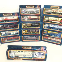 14 Boxed Matchbox Convoy And Team Convoy Lorrys. No Reserve.