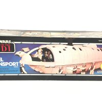 A Boxed Vintage Star Wars The Return Of The Jedi Rebel Transporter. Complete With Instructions.