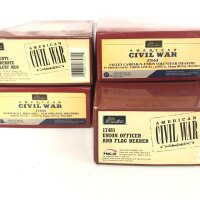 A Collection Of 4 X Boxed Britains Civil War Sets. #s 17531. 17804. 17663 And 17481. (4).