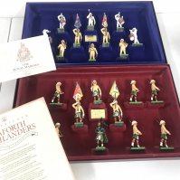 2 X Boxed Britains Sets The Royal Marines #5289 And Seaforth Highlanders #5188. (2).