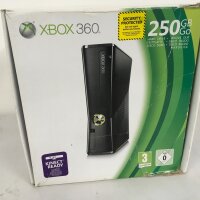 Boxed X Box 360. 250gb with power supply , lead and brochure .  No controllers