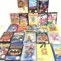 22 Boxed Nintendo (NES) Games. Including Kung Fu.