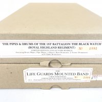 2 X Boxed Britains Sets. The Pipes And Drums Of The 1St Battalion The Black Watch #5196 And The Life Guards Mounted Band #5195.(2).