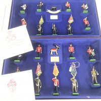 2 X Britains Sets. Staffordshire Regiment #5194 And Royal Regiment Of Fusiliers #5293.(2).