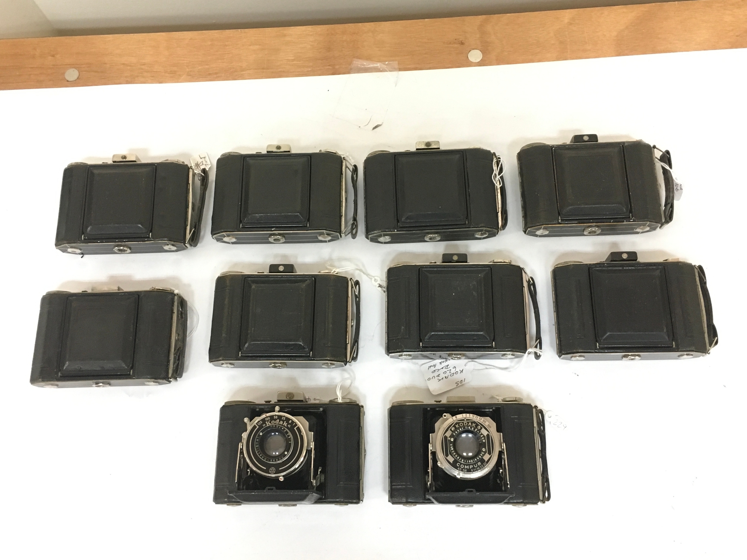 X10 Kodak Compur 620 Duo cameras. 