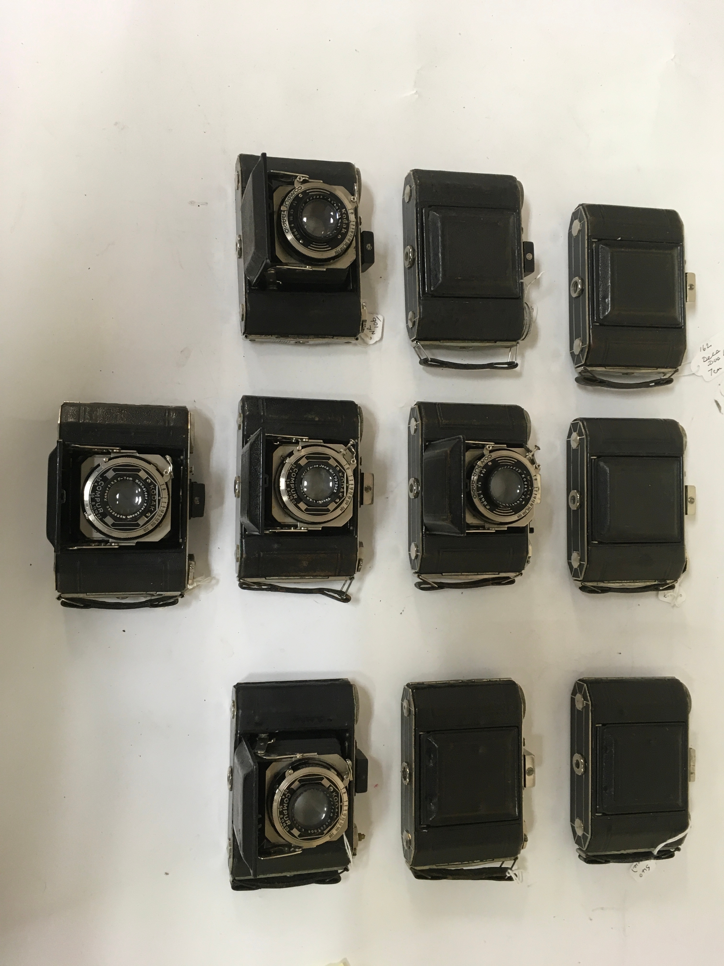 X10 Kodak Compur 620/ Six -20 Duo cameras.
