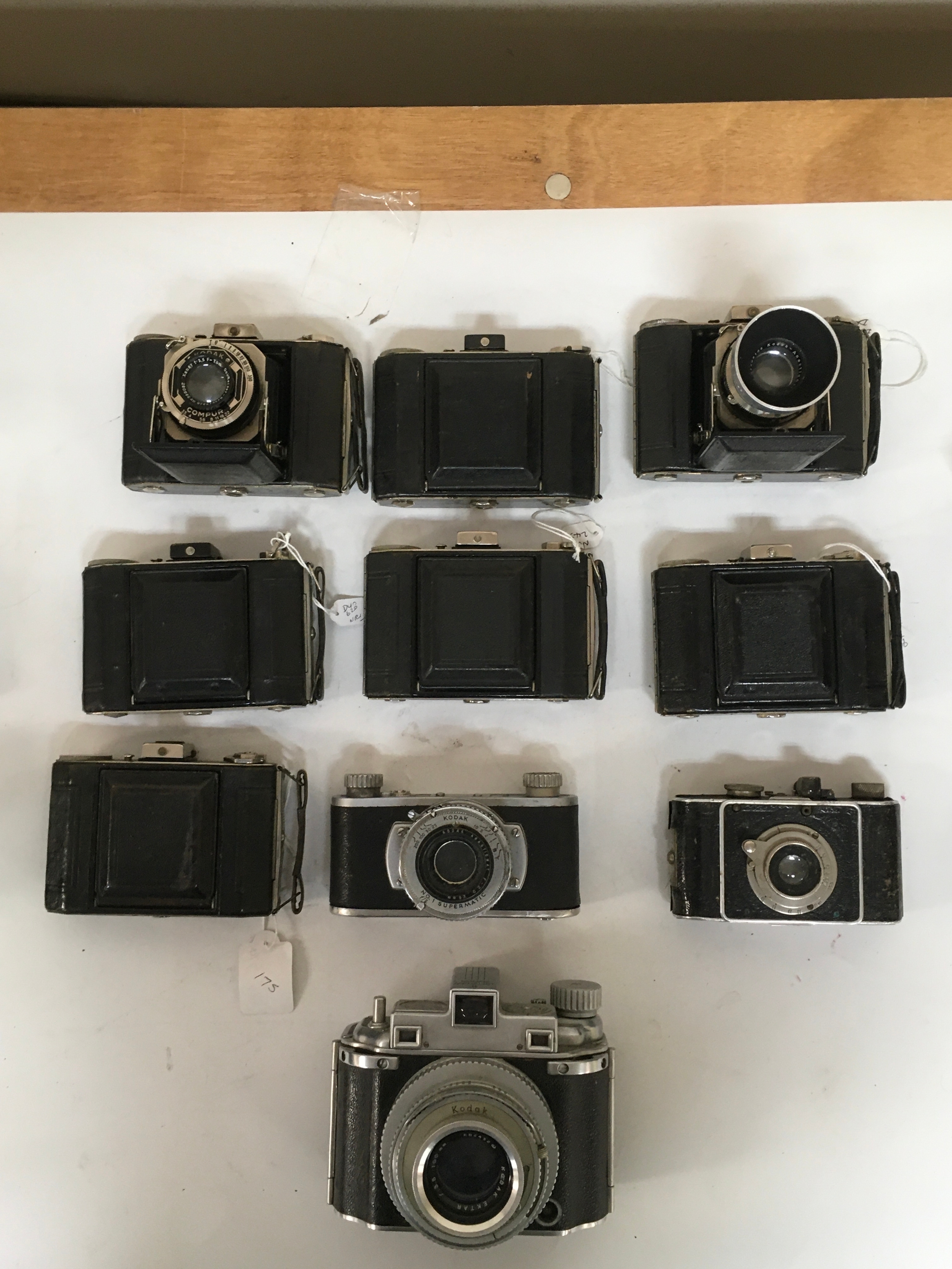 X10 Kodak cameras. X1 Ektar kodak mentalist II. X1 supernatural x 8 kodak 620-Duo of different variations in lenses.