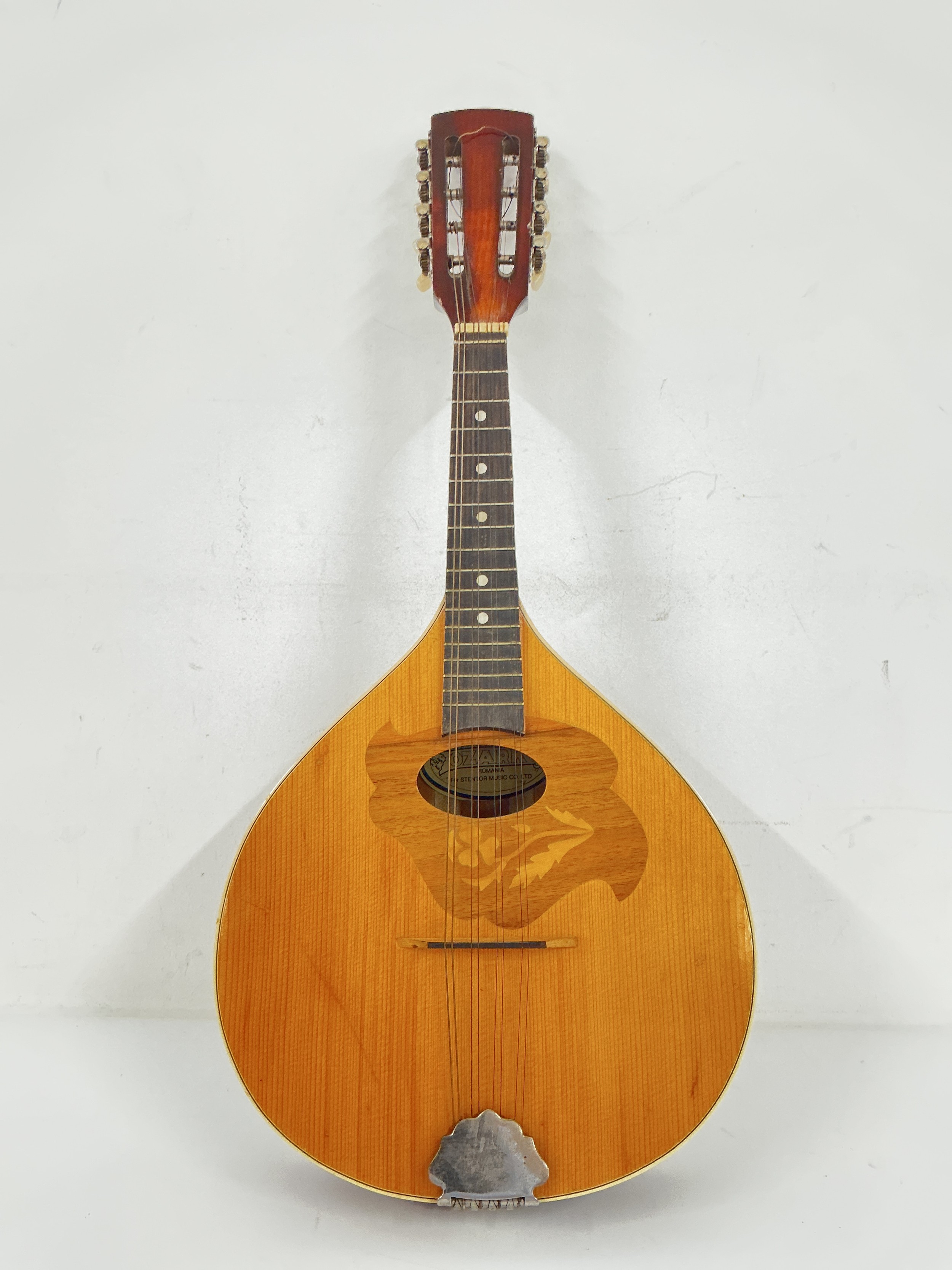 An Ozark mandolin, no case.