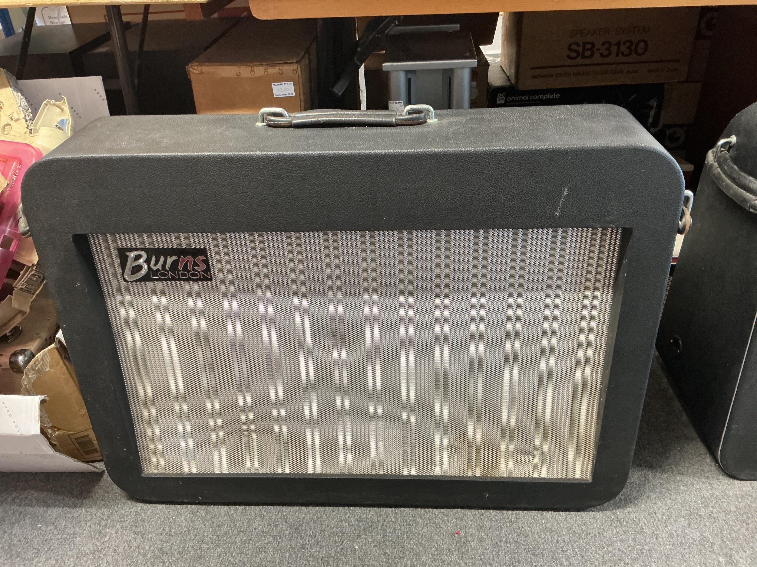 A Burns Orbit 6 International combo amp.