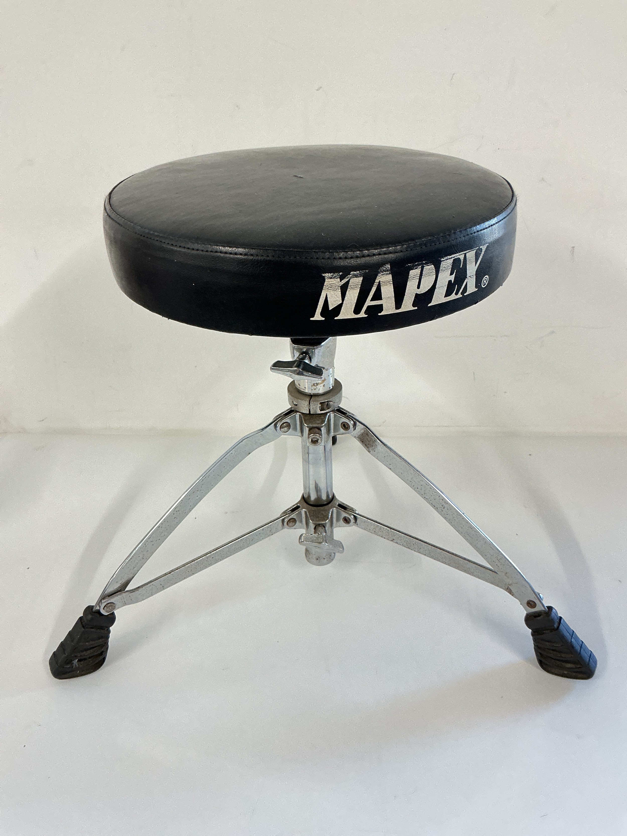 A Mapex drum stool.