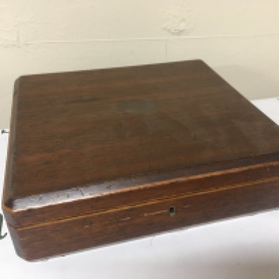 A canteen of early 20th century silver plated cutlery and other conforming serving cutlery.