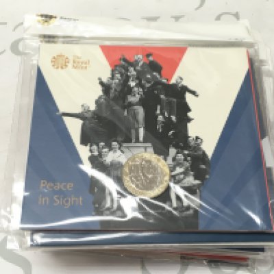 A collection of Royal Mint proof coins , postage category B