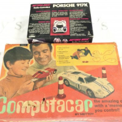 A Boxed Mettoy Computacar And A Motora-Wave R/C Porsche 917K. No Reserve. (2).