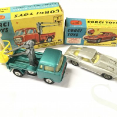 2 X Boxed Corgi Vehicles. A Hydraulic Tower Wagon #478