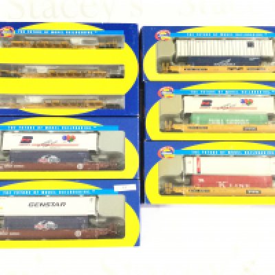 A Collection of Boxed Athearn H0 Gauge Rolling Stock.