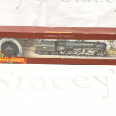 A Boxed Hornby 00 Gauge BR Class 9F Loco Evening Star #R.303.