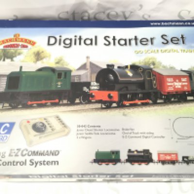 A Boxed Bachmann Digital Starter Set. track And a Wagon Missing. No Reserve.