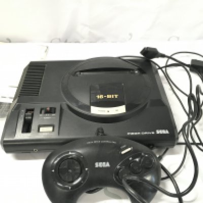 A Sega Megadrive a A Collection of Games.