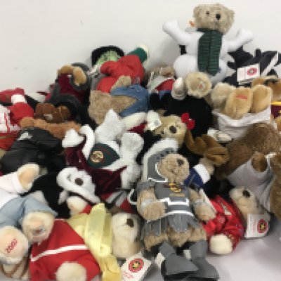 A large collection of Hard Rock Teddy Bears mostly with tags. Includes some limited edition and signature editions. No reserve.