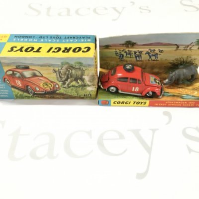 A Boxed Corgi Volkswagen 1200 In East African Safari Trim. #256.