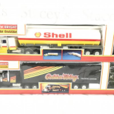 2 X Boxed New Bright Toys Remote Controlled Trucks. No Reserve.(2).