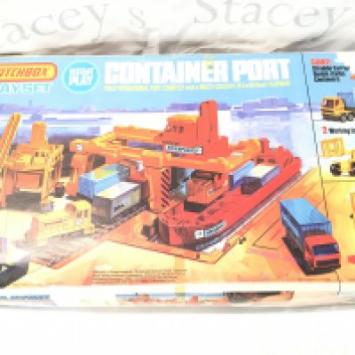 A Boxed. Matchbox Container Port. No Reserve.