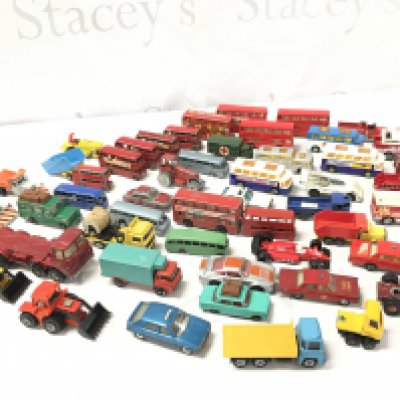A Collection of Playworn Matchbox Vehicles. No Reserve.