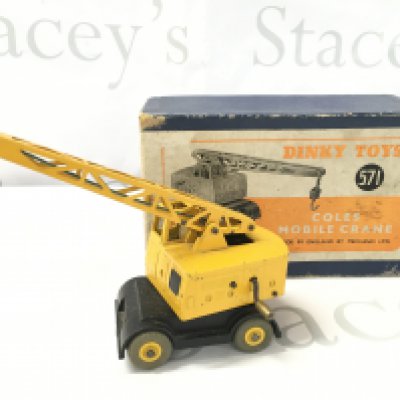 A Boxed Dinky Toys Coles Mobile Crane. No Reserve.