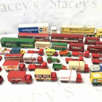 A Collection of Playworn Diecast Mostly Matchbox. No Reserve.