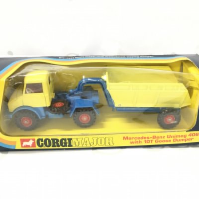 A Boxed Corgi Mercedes-Benz Unimog 406 With 10T Goose Dumper. #1145. No Reserve.