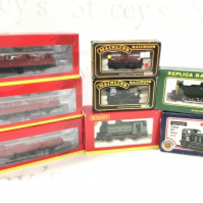 2 Boxed 00 Gauge Locomotives .a Small Collection of Boxed Rolling Stock. No Reserve.