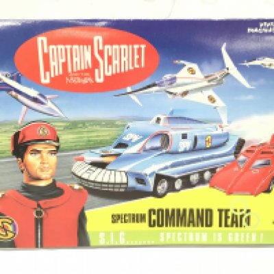 A Boxed Vivid Imaginations Captain Scarlet And The Mysterons Spectrum Command Team Set. No Reserve.