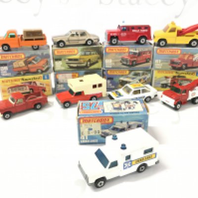 A Collection of Boxed Matchbox Cars. No Reserve.