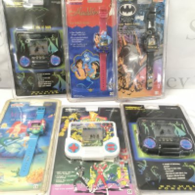 6 X Grandstand Electronic Games. All Sealed.