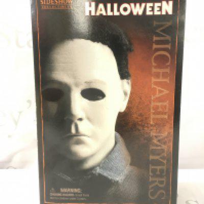 A Boxed Sideshow Collectibles Halloween Michael Myers Figure.