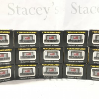 15 Boxed Graham Farish N Gauge Tunnel Cement Wagons.