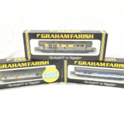 3 Boxed Graham Farish N Gauge Locomotives. A Class 32 Diesel. A Class 31 Diesel and Another Class 32.