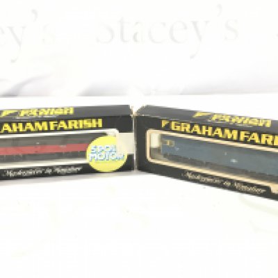 2 X Boxed Graham Farish N Gauge Class 47 Diesels.