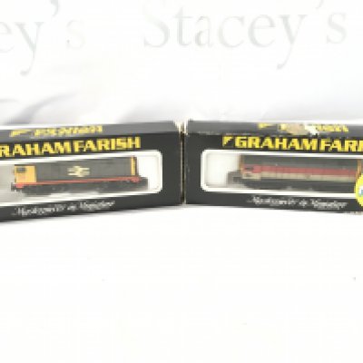 2 X Boxed Graham Farish N Gauge Class 20 Diesels.