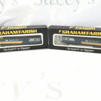 2 Boxed Graham Farish N Gauge Working Power Cars. Intercity 125.