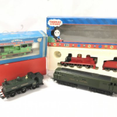 4 X Boxed And Loose 00 Gauge Locomotives including 2 Thomas The Tank Engine Locomotives. No Reserve.
