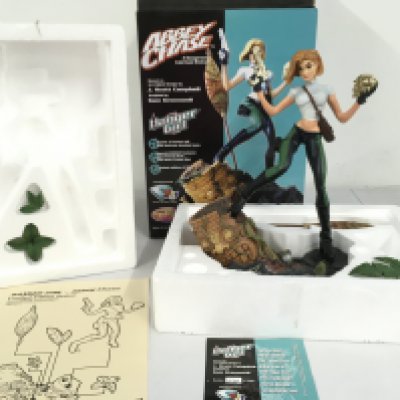 Boxed Abbey Chase cold cast statue by Sam Greenwell. Limited edition 1274 of 3000. No reserve