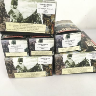 A collection of 6 Boxed King and Country model soldiers in the Crimean series. Features the 93rd Highlander Regiment including CRW12..13..14..15..16..17.. no reserve