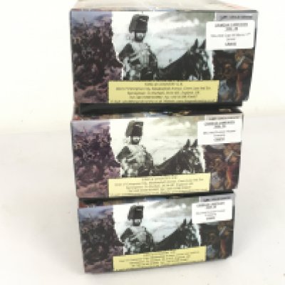 3x boxed King and Country Crimean Campaign series features 3 mounted soldiers..CRW18&hellip;19&hellip;20. No reserve
