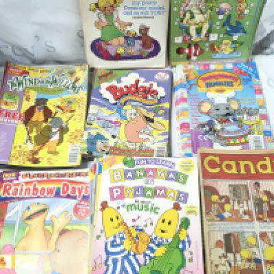 A Collection of Various Comics. Including Bonnie. Play box. The Wind In The Willows. Budgie. Tweeny Weeny. Rainbow Days. Etc. No Reserve.