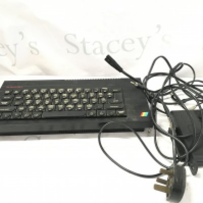 A Sinclair Spectrum Plus Large Collection Of Software. 2 X Cassette Recorders and Joysticks.