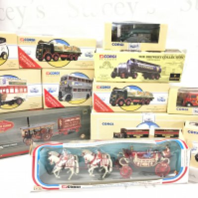A Collection of Corgi Classics And A Silver Jubilee Set.