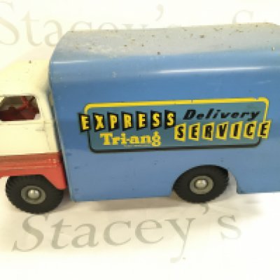 A Tri-Ang Express Delivery Service Truck.