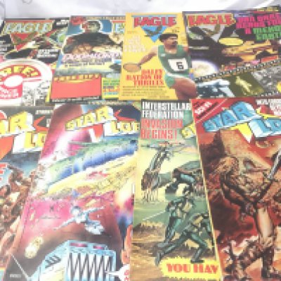 A Collection of Eagle And Star Lord Comics Including both Number Ones. No Reserve.